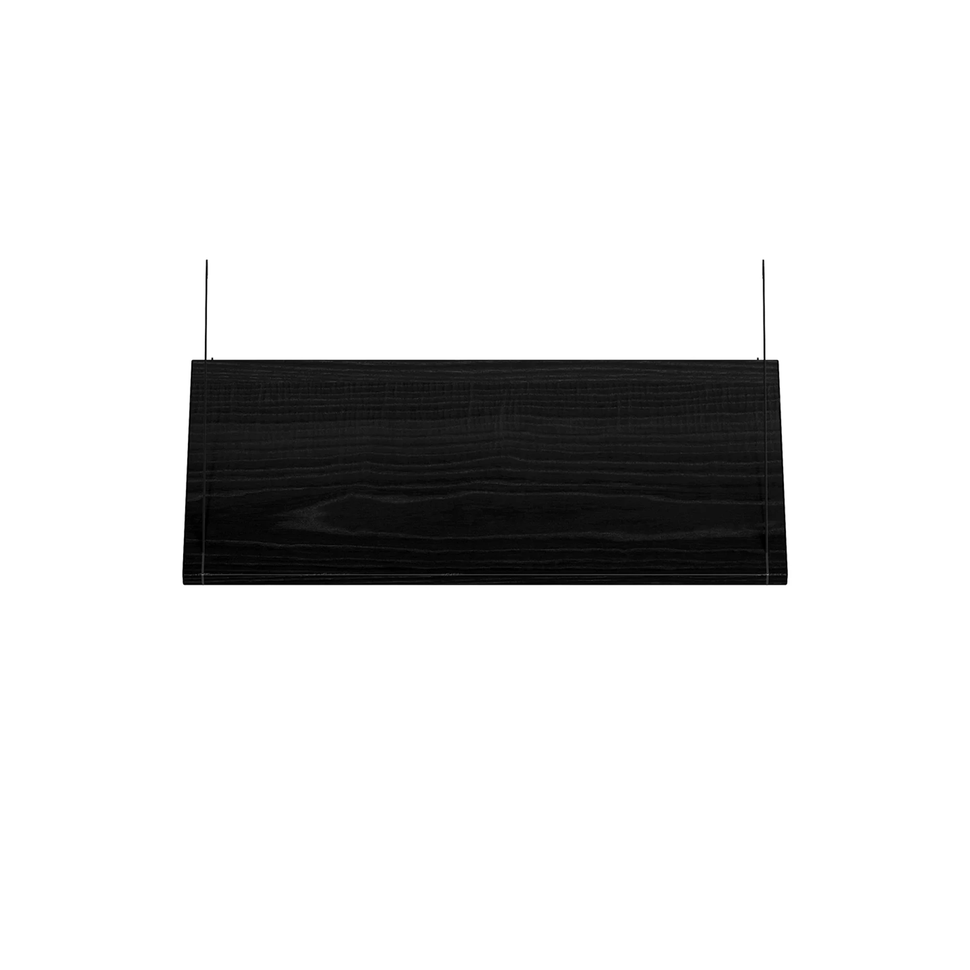 Brace shelf Black Diamond Ash 600 mm black brackets