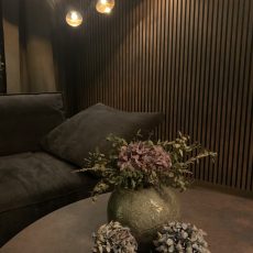 Ribbon-Design Corten i vardagsrum