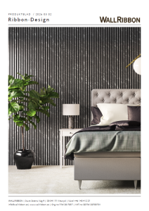 produktblads framsida för Ribbon-Design på svenska