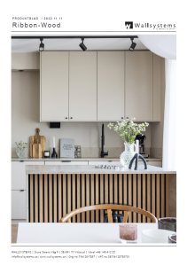 produktblads framsida för Ribbon-Wood Barcode på svenska