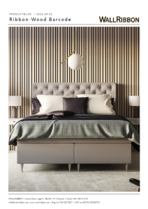 produktblads framsida för Ribbon-Wood Barcode på svenska