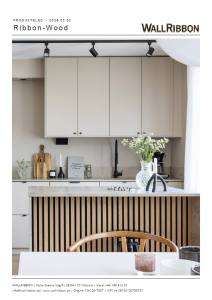 produktblads framsida för Ribbon-Wood på svenska
